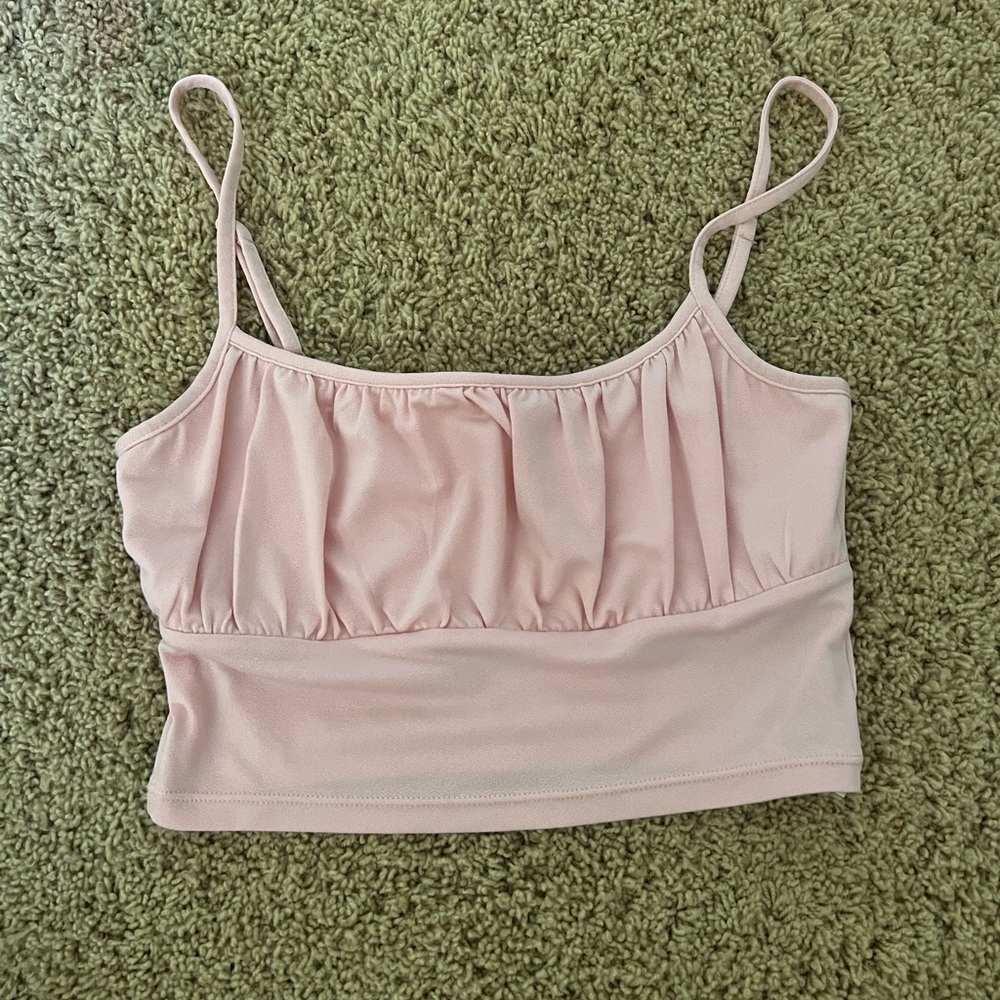 Pink tank top